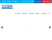 Tablet Screenshot of ntminfo.org